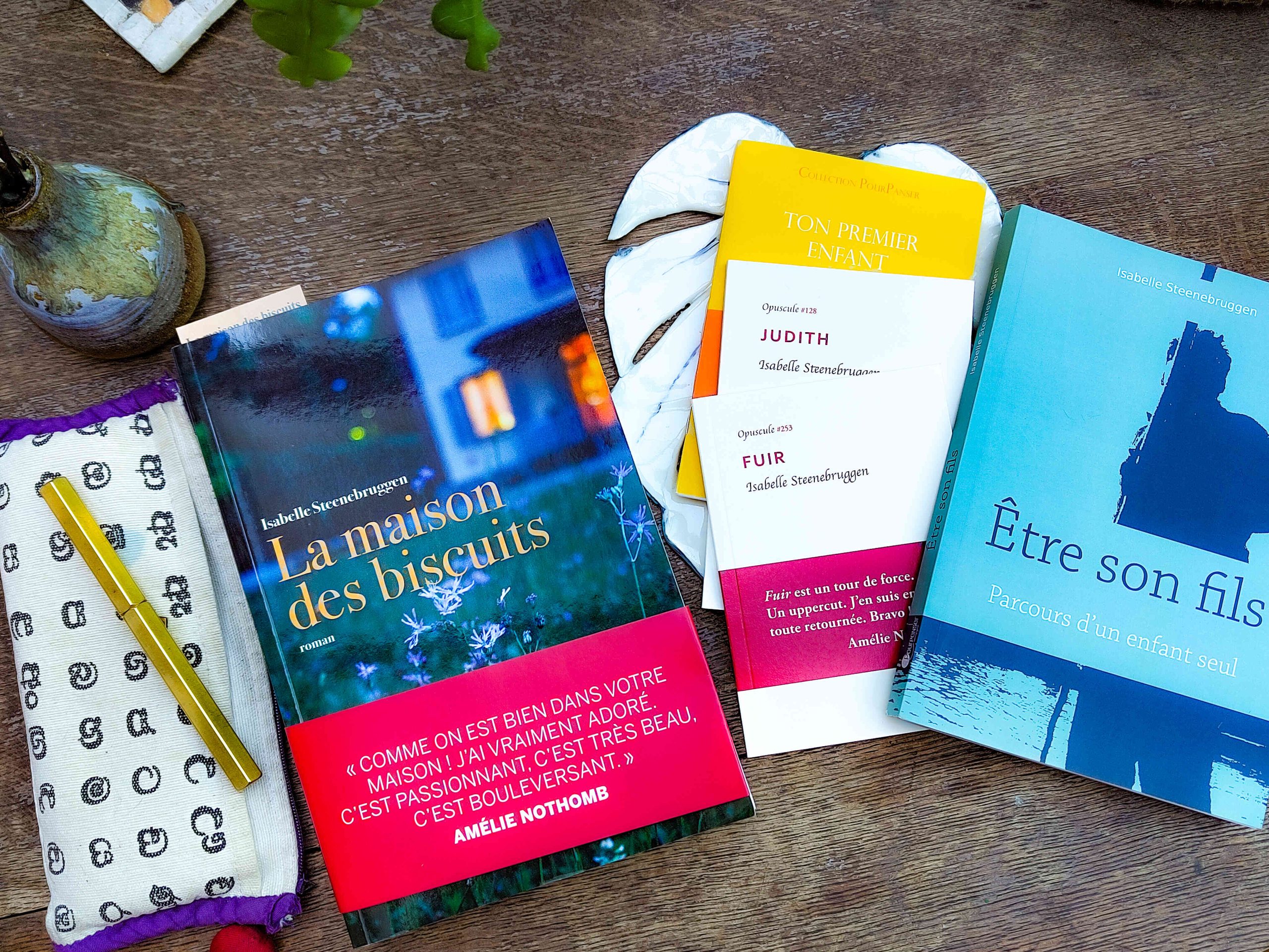 Isabelle Steenebruggen - Bibliographie d Auteur - Fin Avril 2025